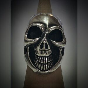 Bill Wall Leather BWL Custom Made Master Skull Ring NUMBERED Size 10 US